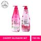 SCENTIO CHERRY BLOSSOM LIGHTENING&SMOOTH BODY LOTION & BATH CREAM